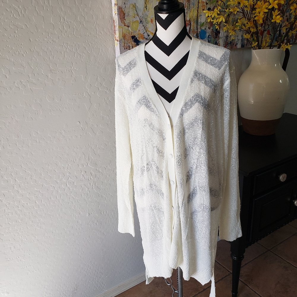 Signature collection cardigan.